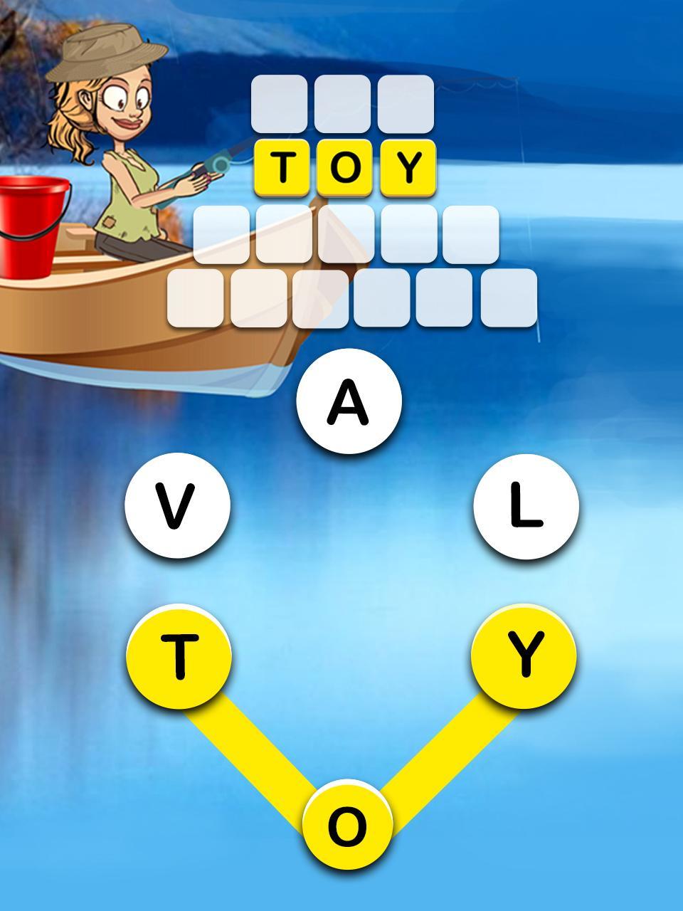 Screenshot of Mary’s Promotion - Word Game