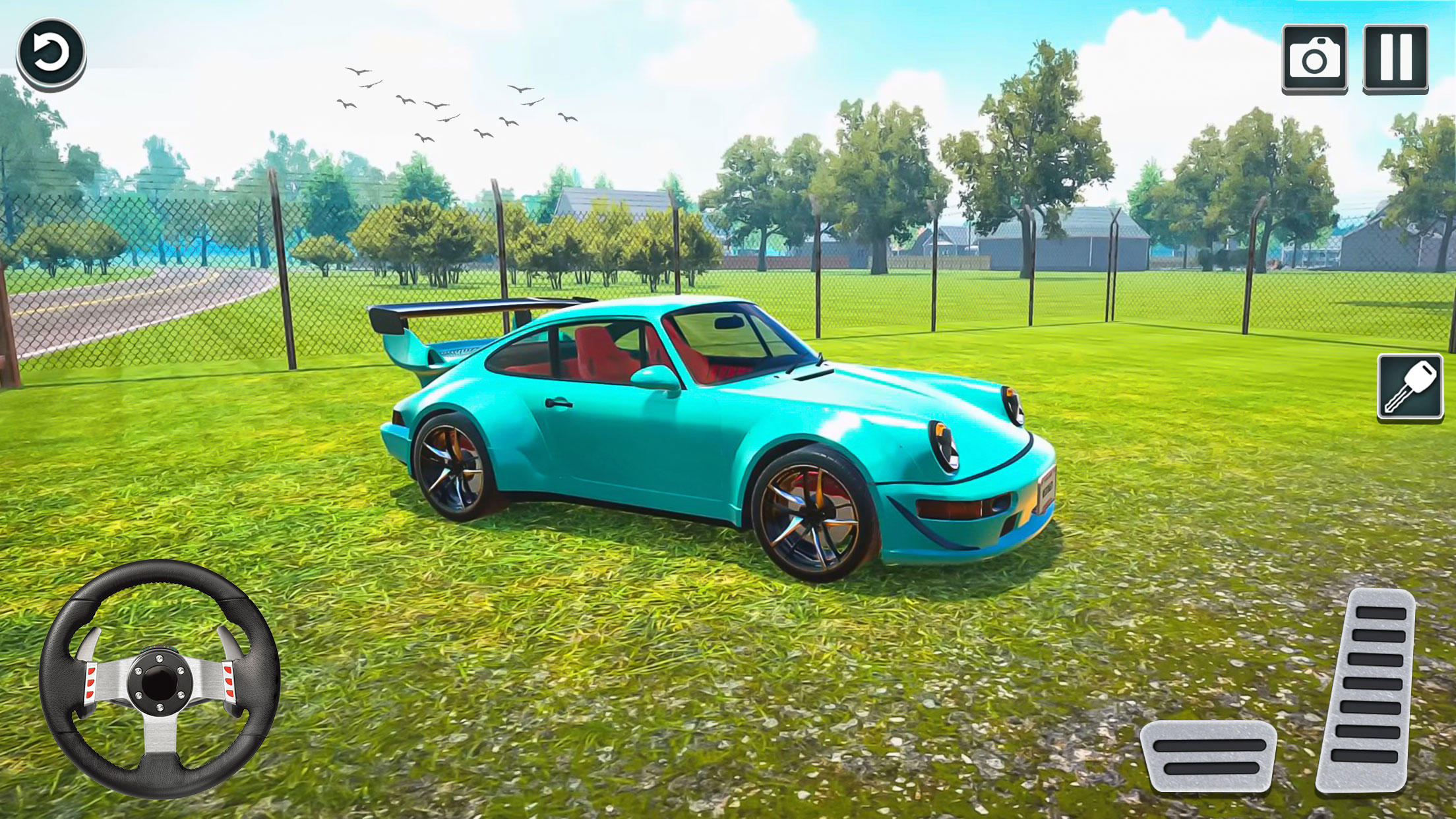 Captura de Tela do Jogo Car Garage Saler Simulator 3D