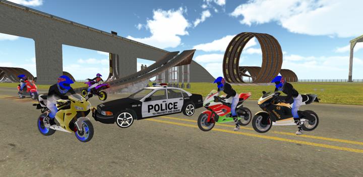 Banner of Bike Rider - Police Chase Game 1.26