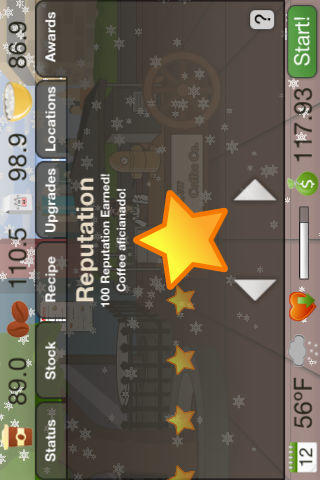 Coffee Shop Tycoon 게임 스크린샷