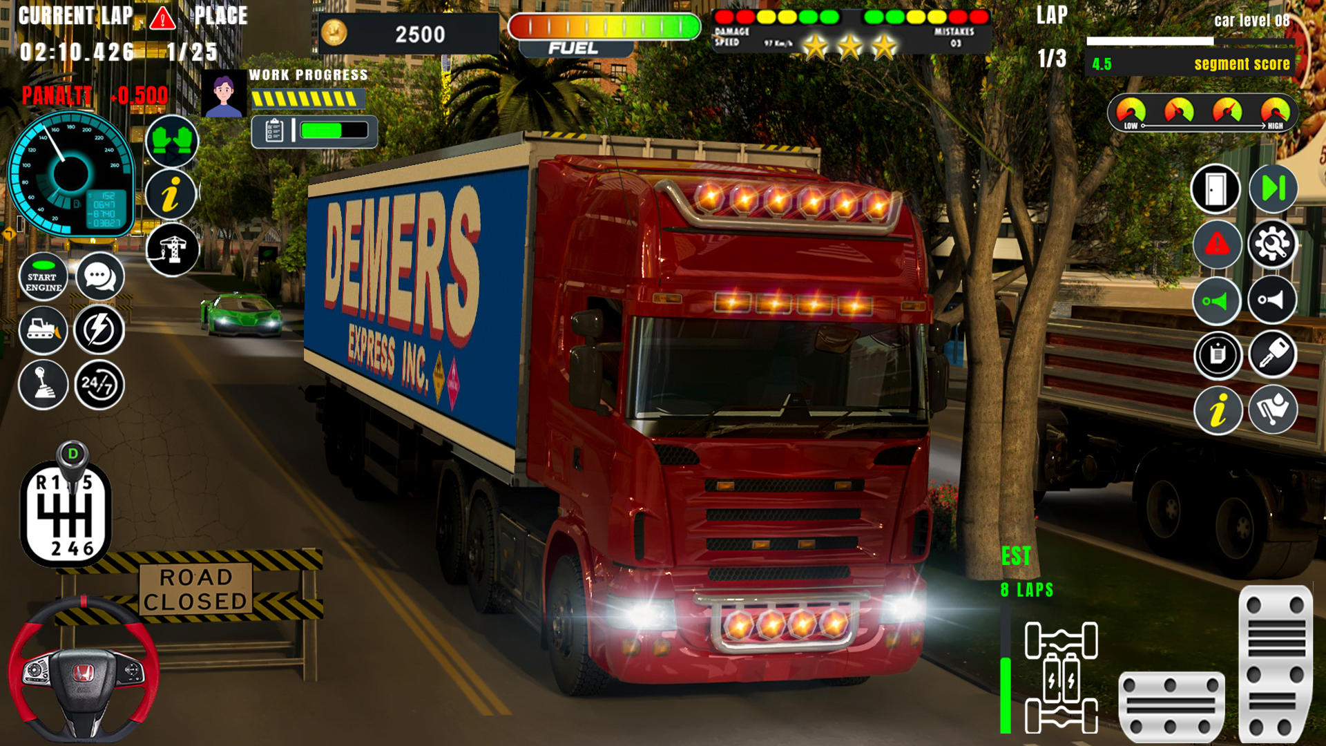 Highway Truck Simulator 2023 ภาพหน้าจอเกม