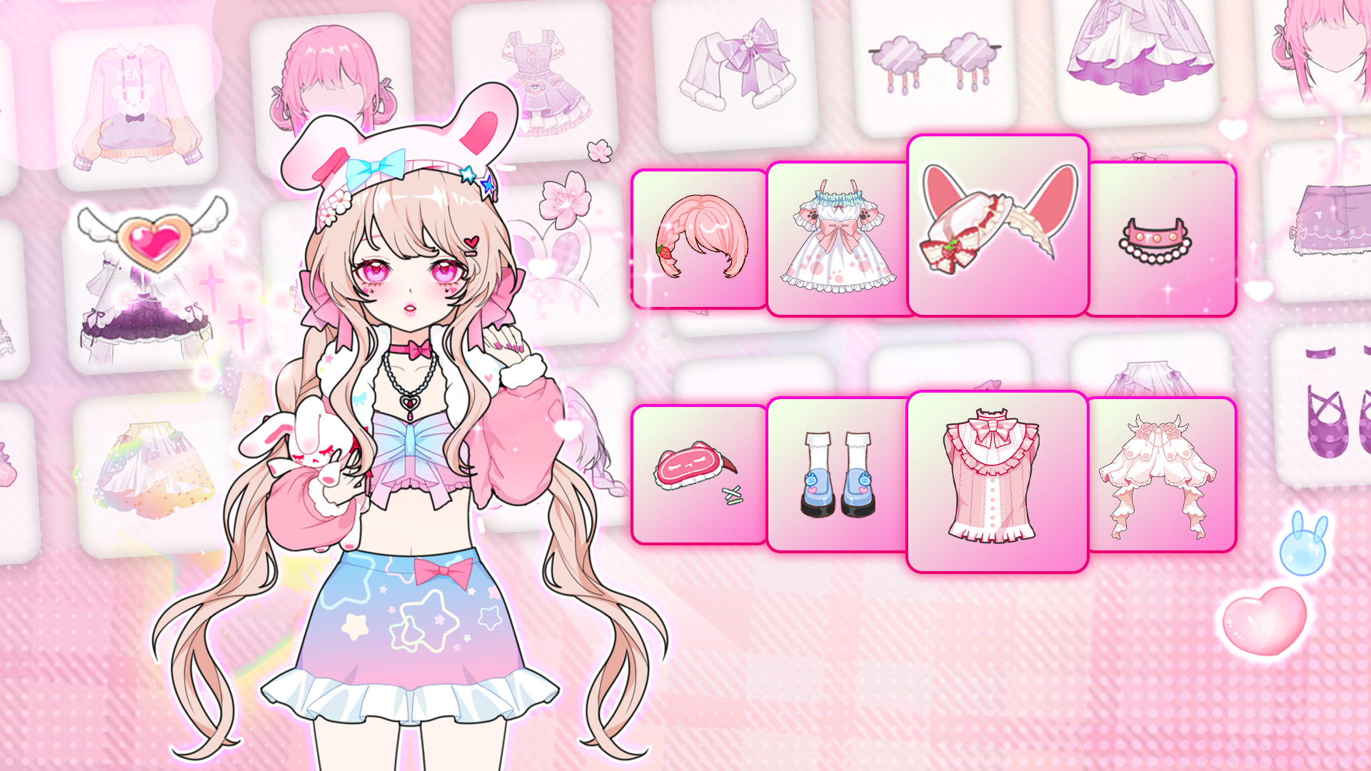Vlinder Princess Dress Up DIY Game Screenshot