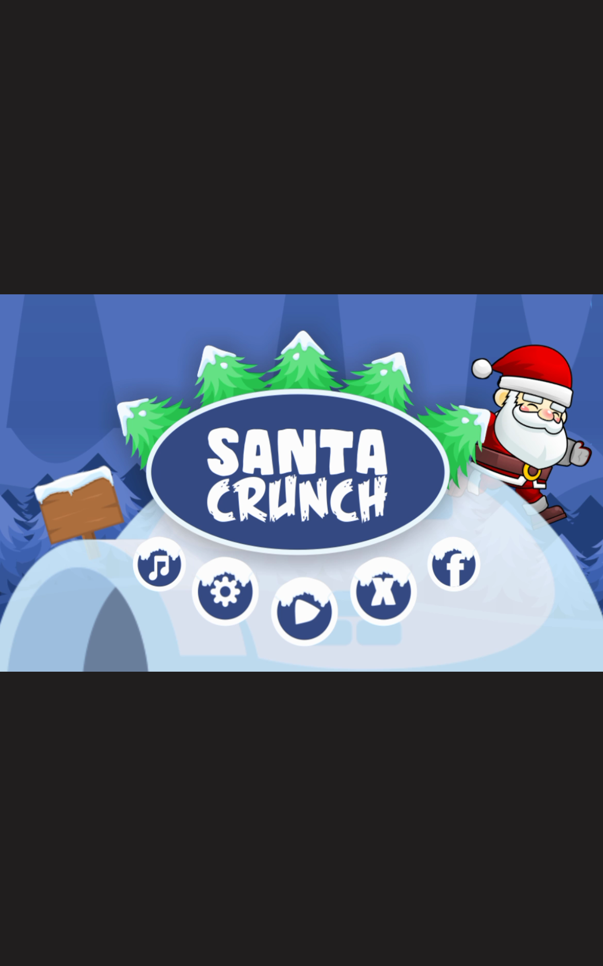 Santa Crunch Game Screenshot