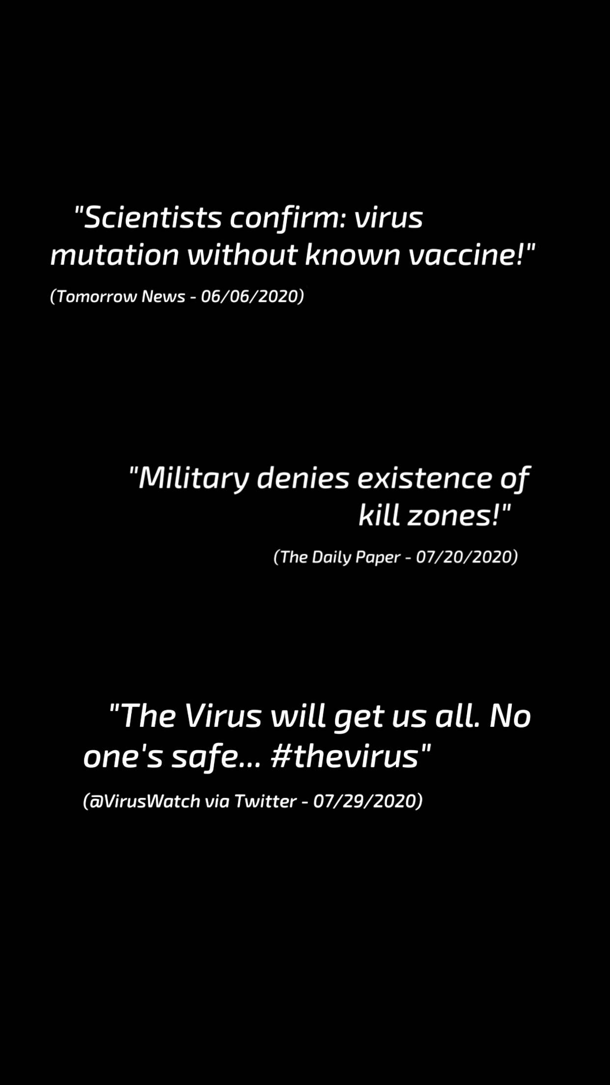 The Virus: クライ・フォー・ヘルプ ゲームのスクリーンショット