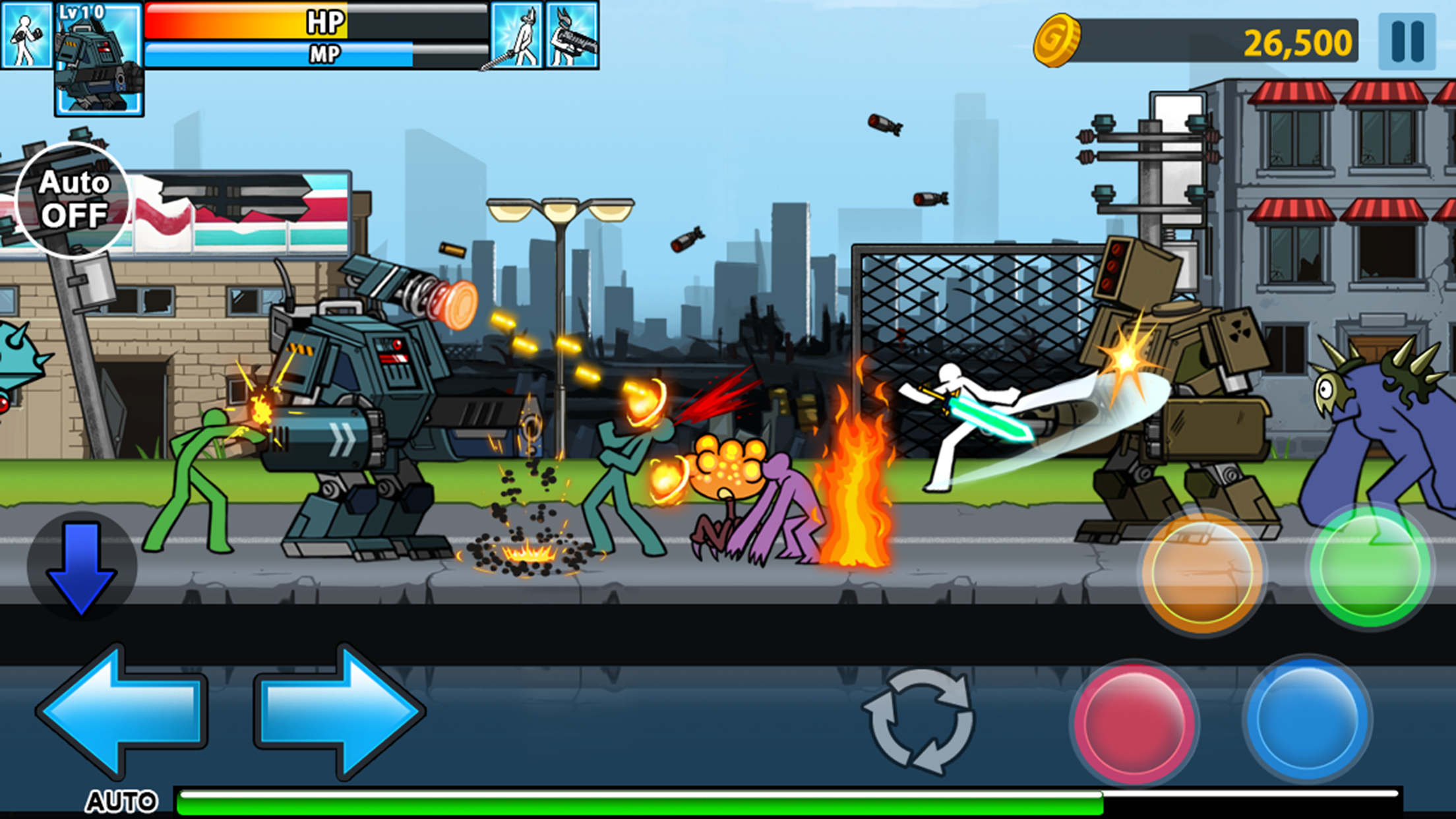 Скриншот игры Anger Of Stick 4