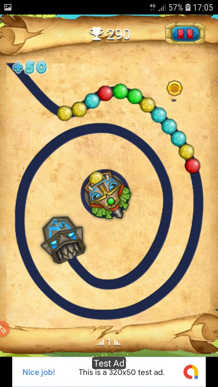 Cuplikan Layar Game Marble Puzzle Shooter