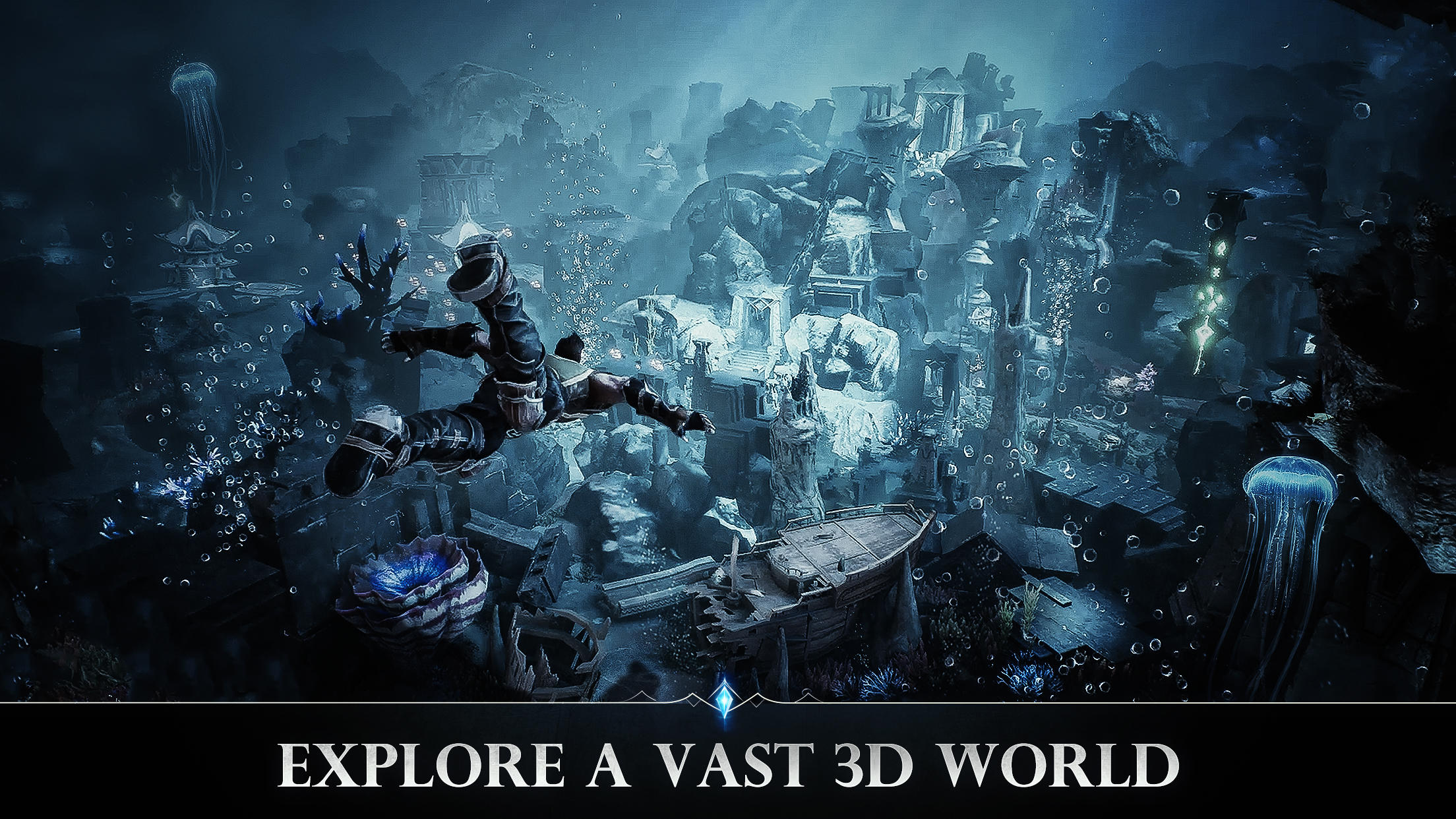 Frostborne: Fantasy MMORPG 게임 스크린 샷