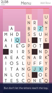 SpellTower ゲームのスクリーンショット