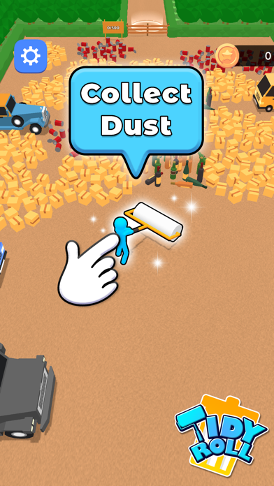 Tidy Roll : Cleaning Game ภาพหน้าจอเกม