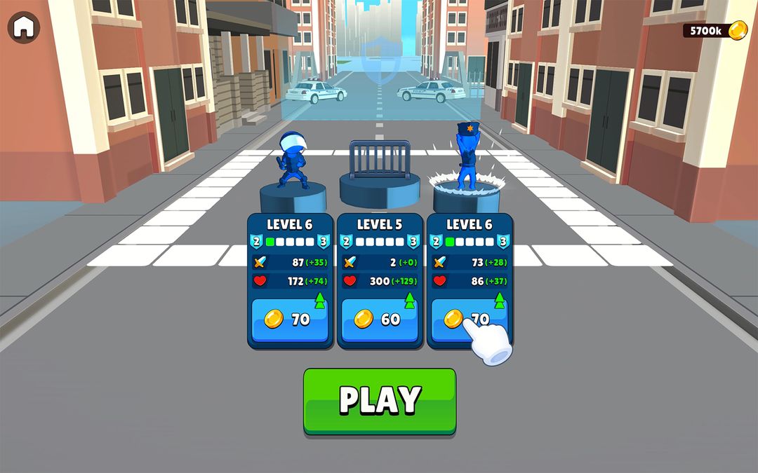 City Defense - Police Games! ภาพหน้าจอเกม