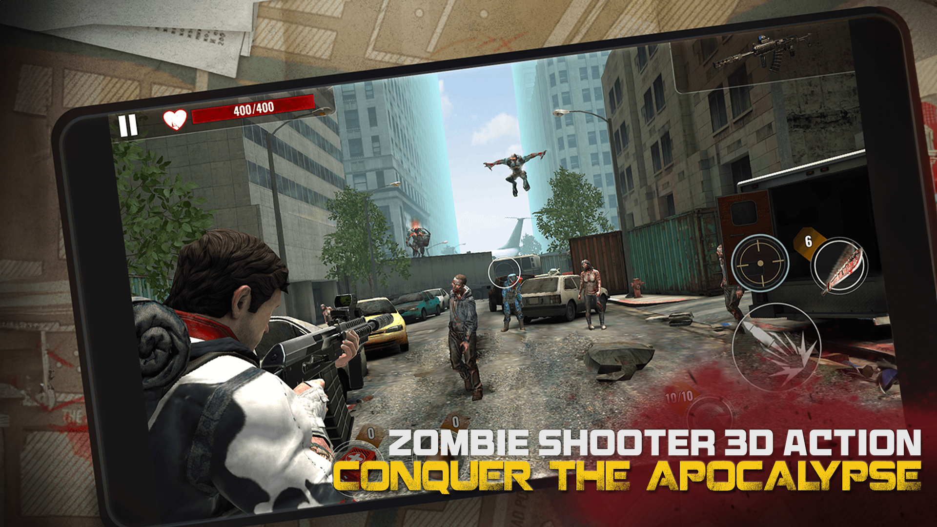 Screenshot 1 of Zombie Shooter 3D 1.3.0