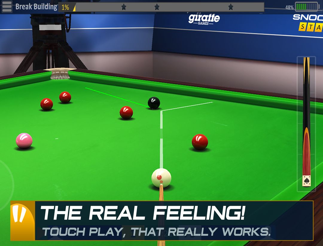 Snooker Stars - 3D Online Spor screenshot game