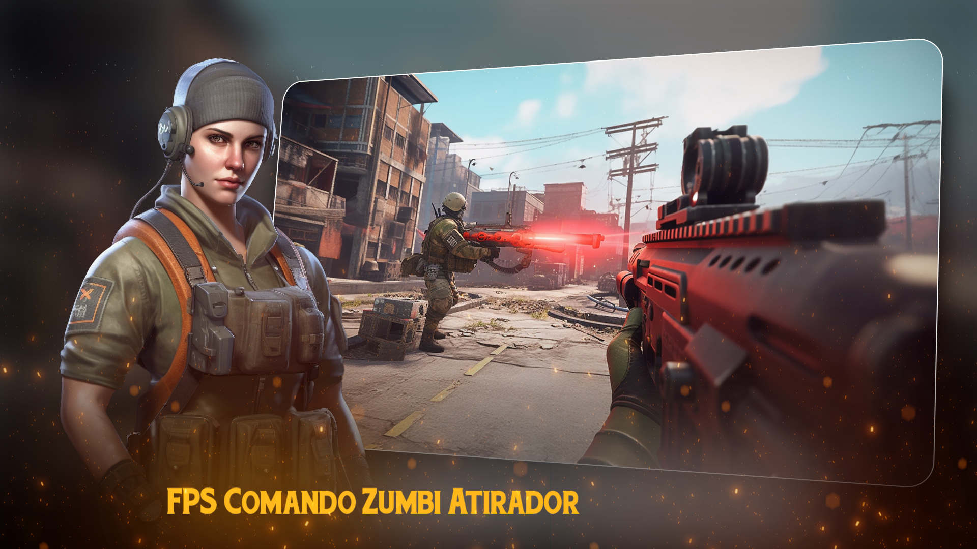 Captura de Tela do Jogo FPS Shooter・Gun Shooting Games