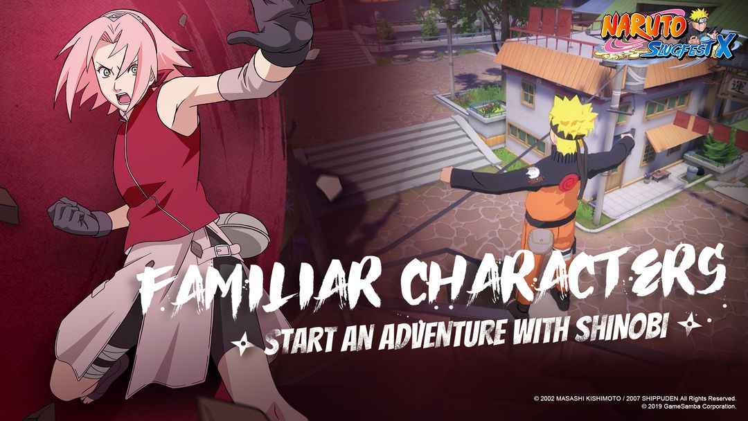 Naruto:SlugfestX ภาพหน้าจอเกม