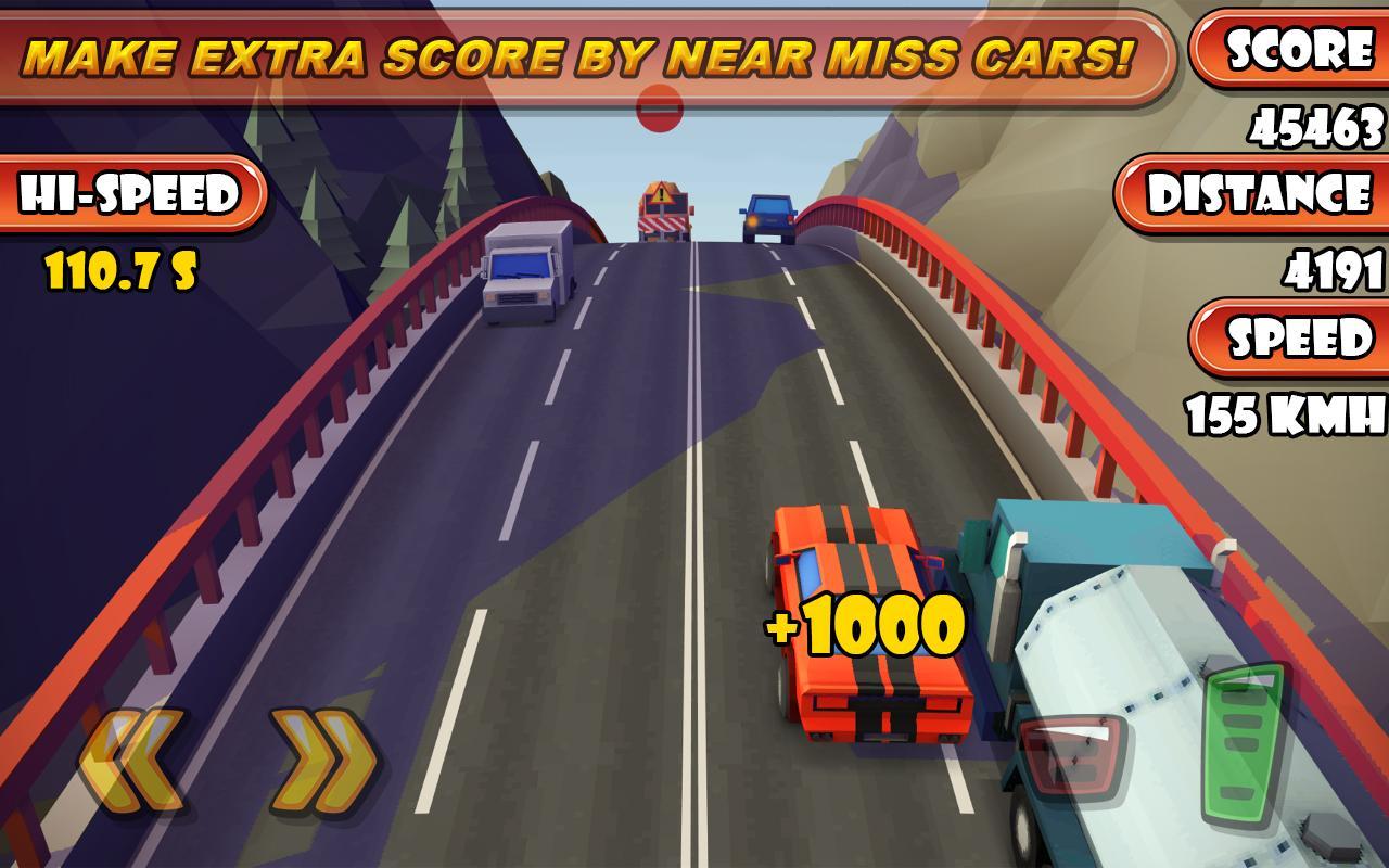 Highway Traffic Racer Planet 게임 스크린샷