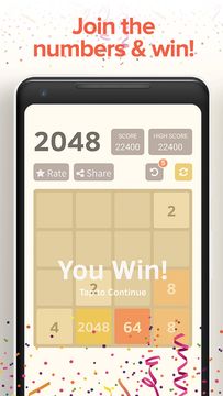 1024 Puzzle Numbers Game ภาพหน้าจอเกม