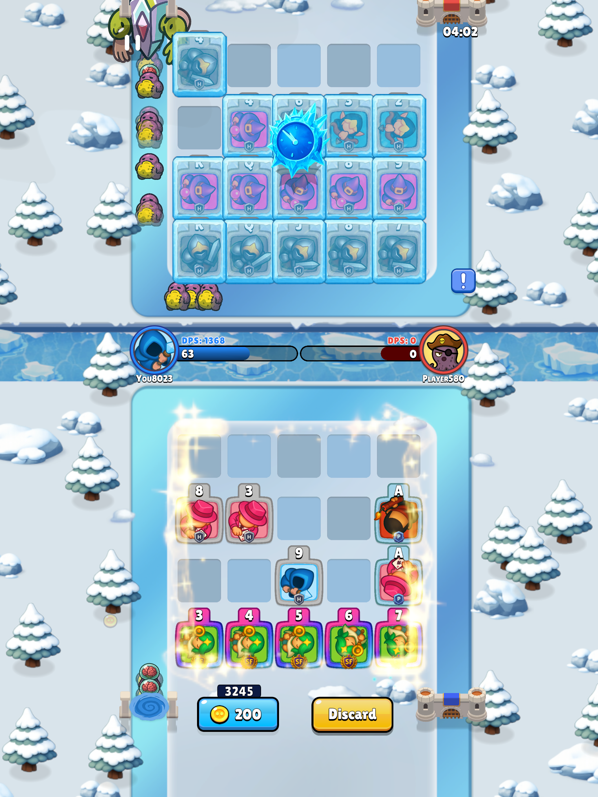 Hand of Heroes Game Screenshot