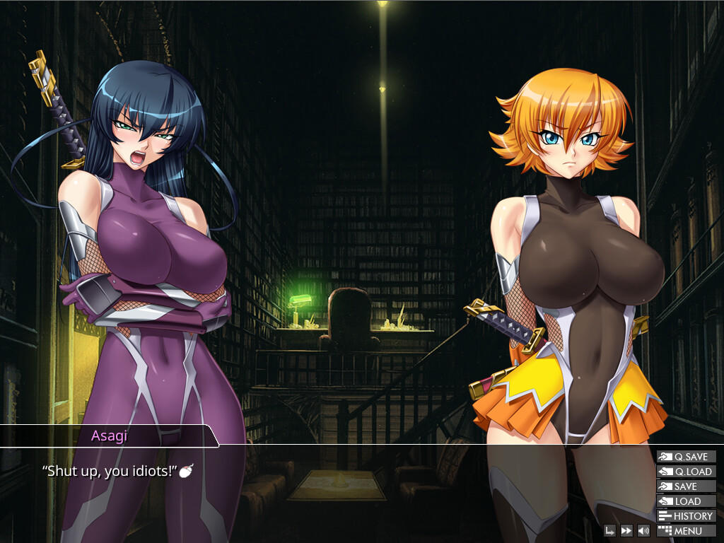 Taimanin Yukikaze screenshot game