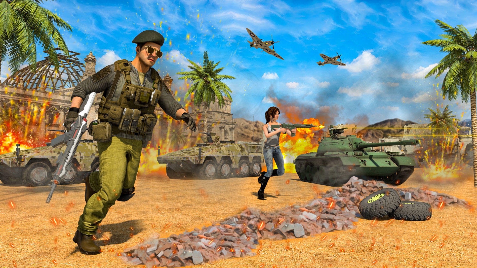Screenshot 1 of 黑手黨 城市 遊戲： 戰爭 遊戲 1.0