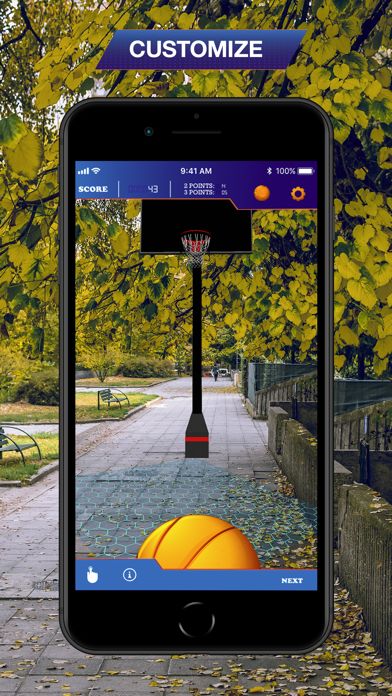 Hoops AR BasketBall Hard Mode遊戲截圖
