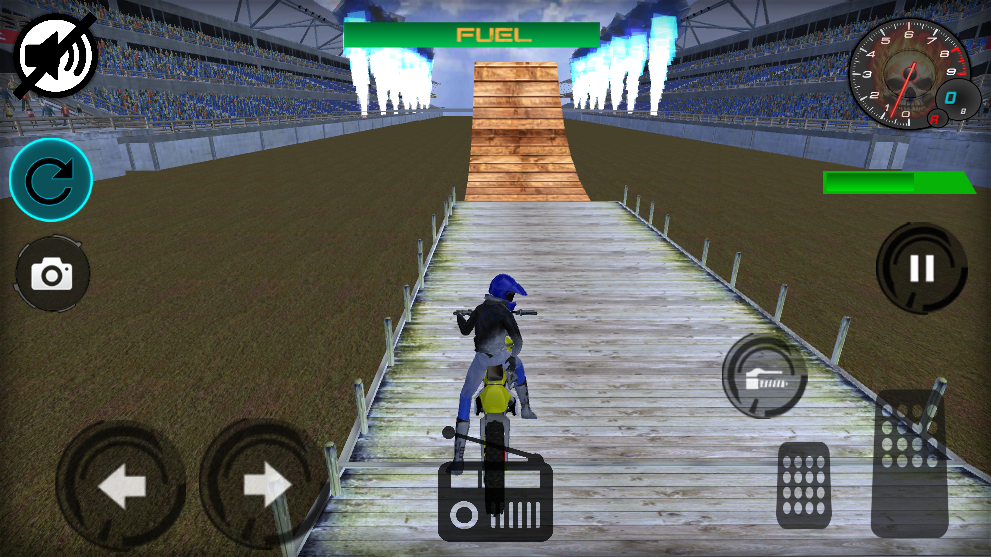 Bike Stunt Simulation 3D Game Screenshot