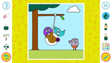 Hey Duggee Colouring Game Screenshot