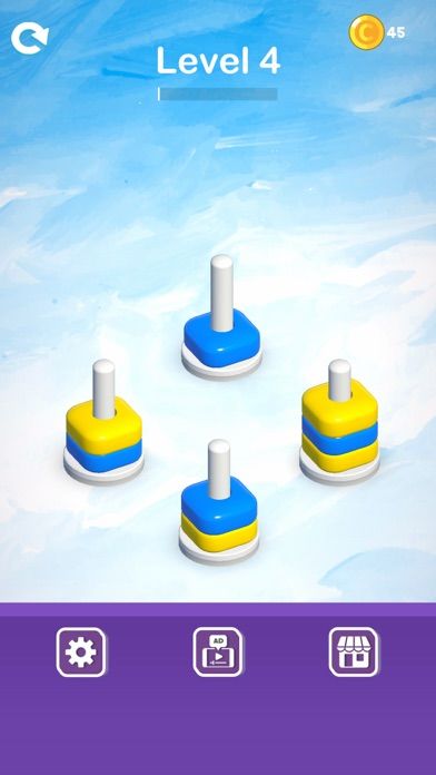 Color Jelly Sort Puzzle Game Game Screenshot