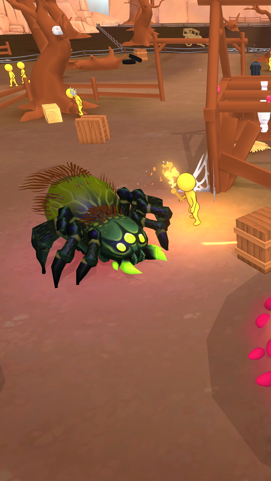 The Spider Nest: Spider Games Game Screenshot