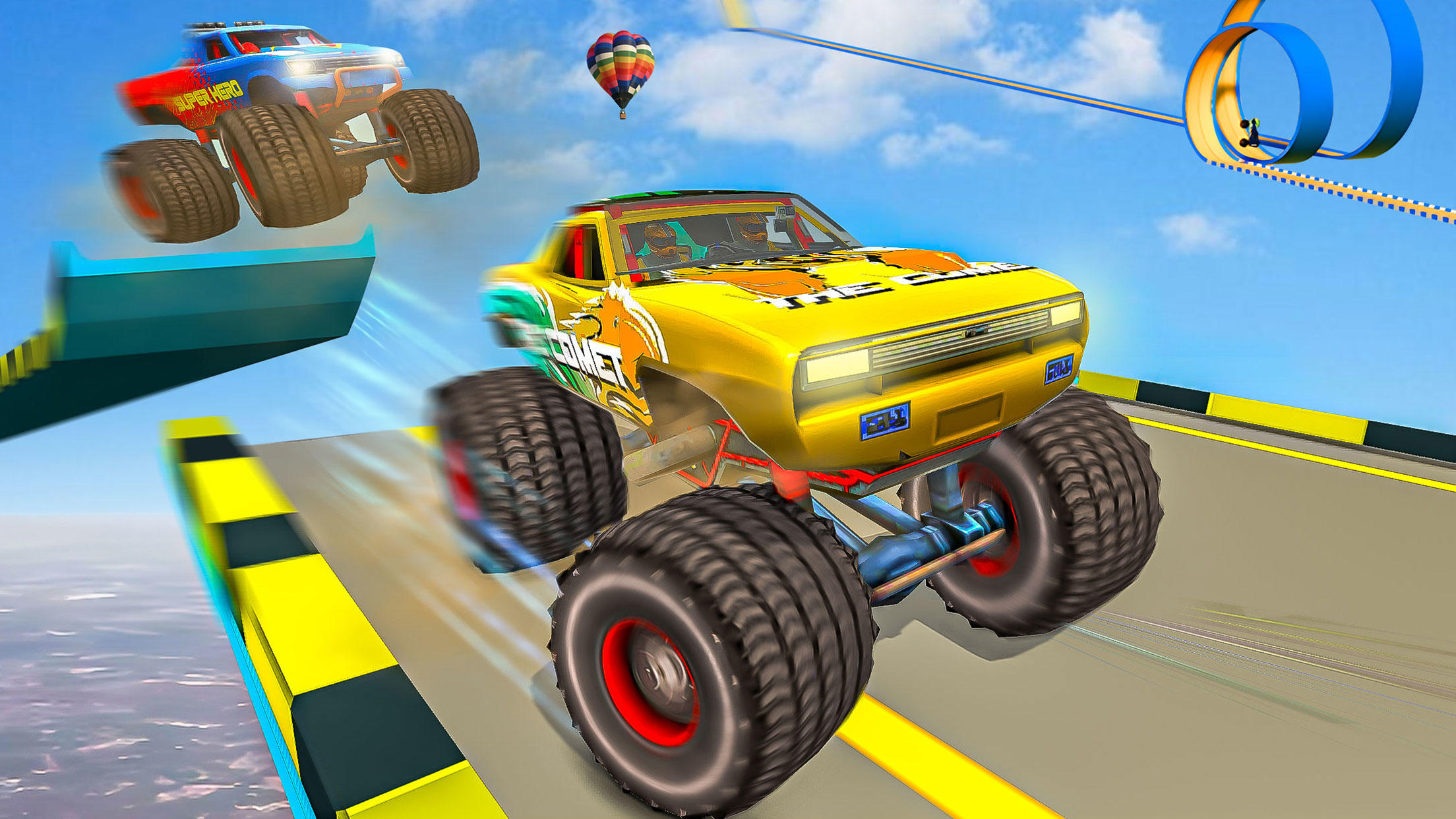 Smart Car Monster Truck Game android iOS apk download for free-TapTap