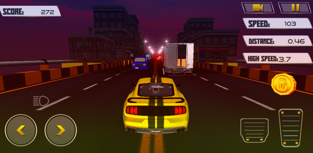 Crazy Highway CarX Racer Game Game Screenshot