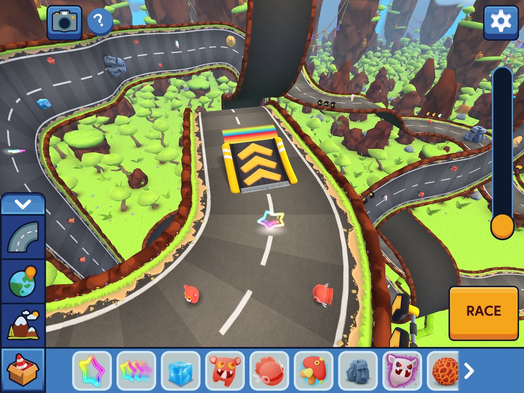 Starlit On Wheels: Super Kart ภาพหน้าจอเกม