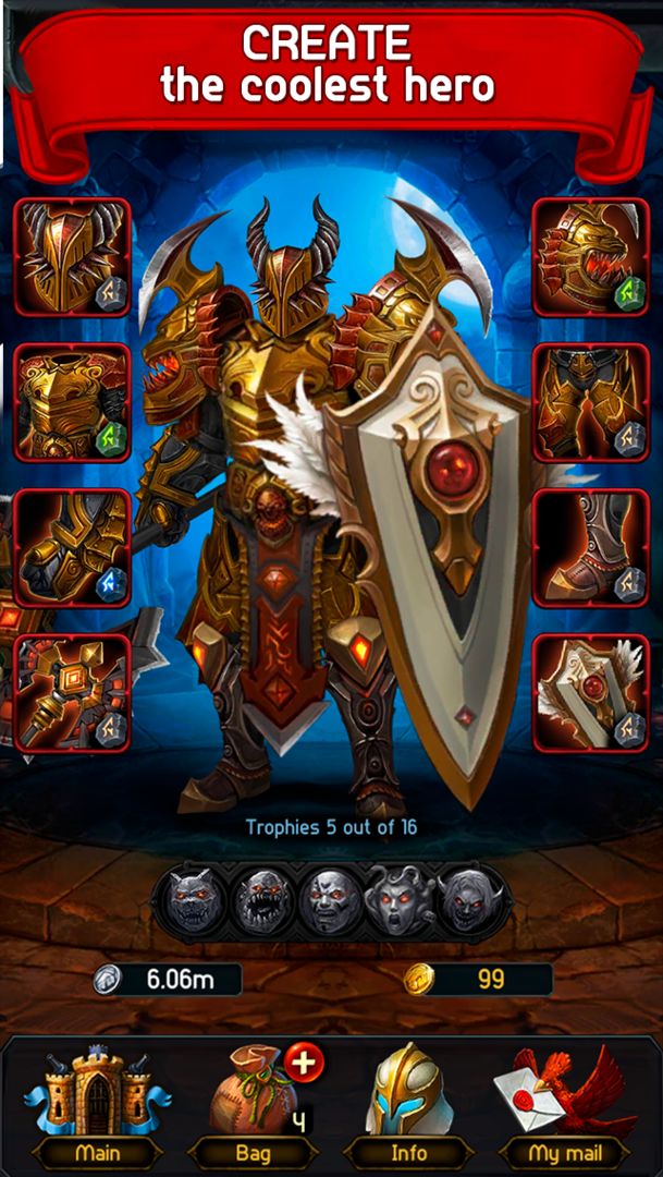 Screenshot of Godlands RPG - Fight for Thron