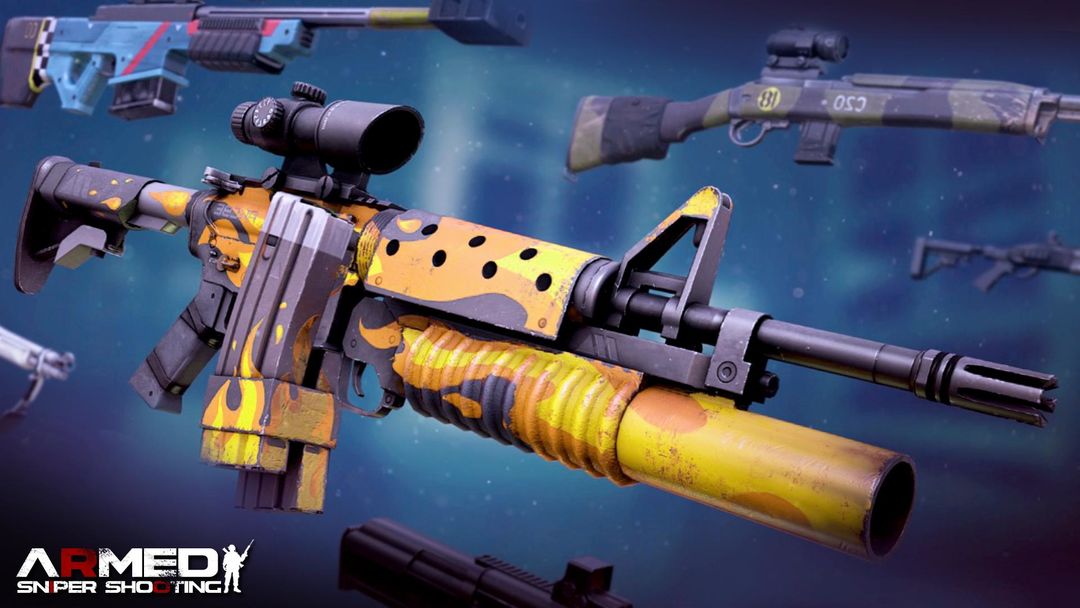 Armed Sniper Shooting - Free Battlegrounds Gun War ภาพหน้าจอเกม
