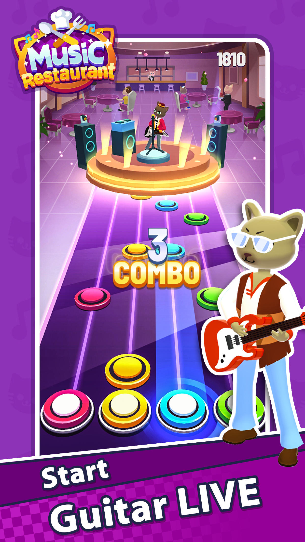 Madness Restaurant Idle Tycoon Game Screenshot