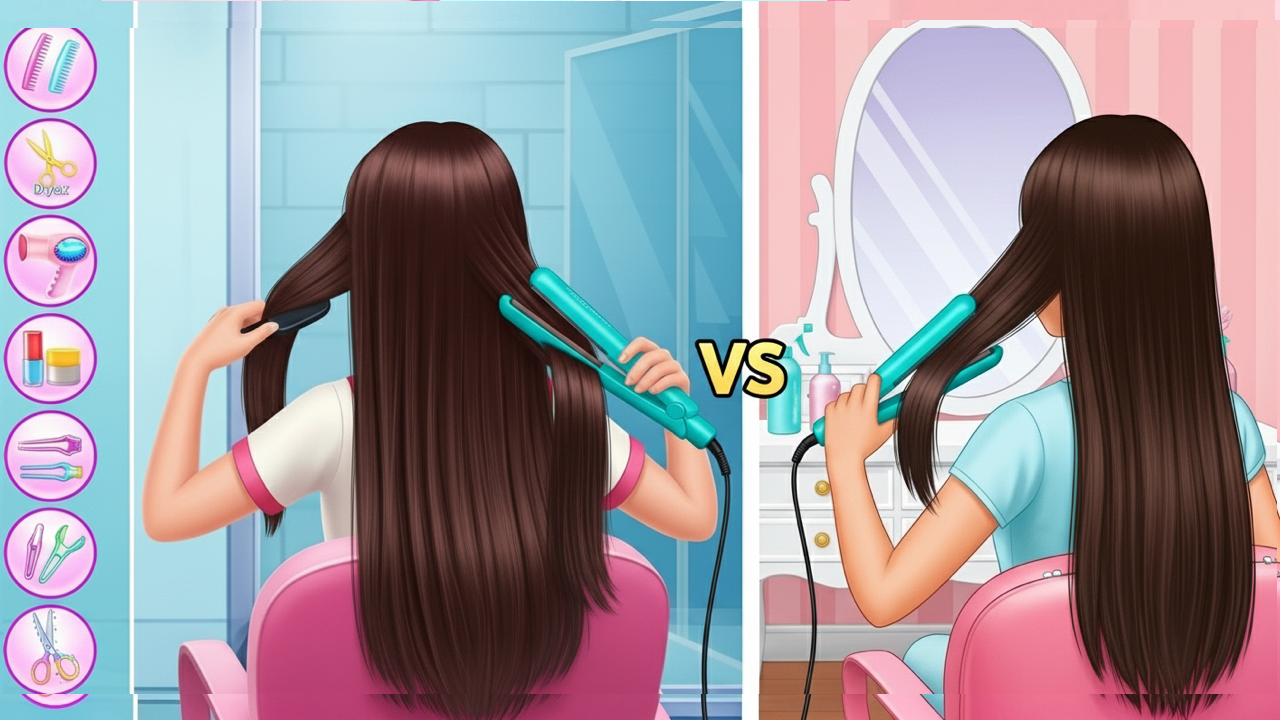 Cuplikan Layar Game Cute Doll Dress Up Girls Game