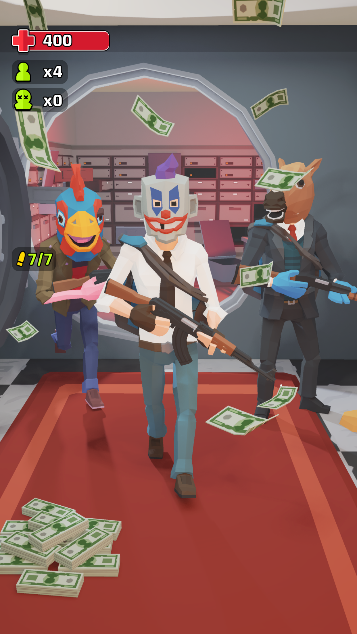 Crime City: Bank Robbery 게임 스크린 샷