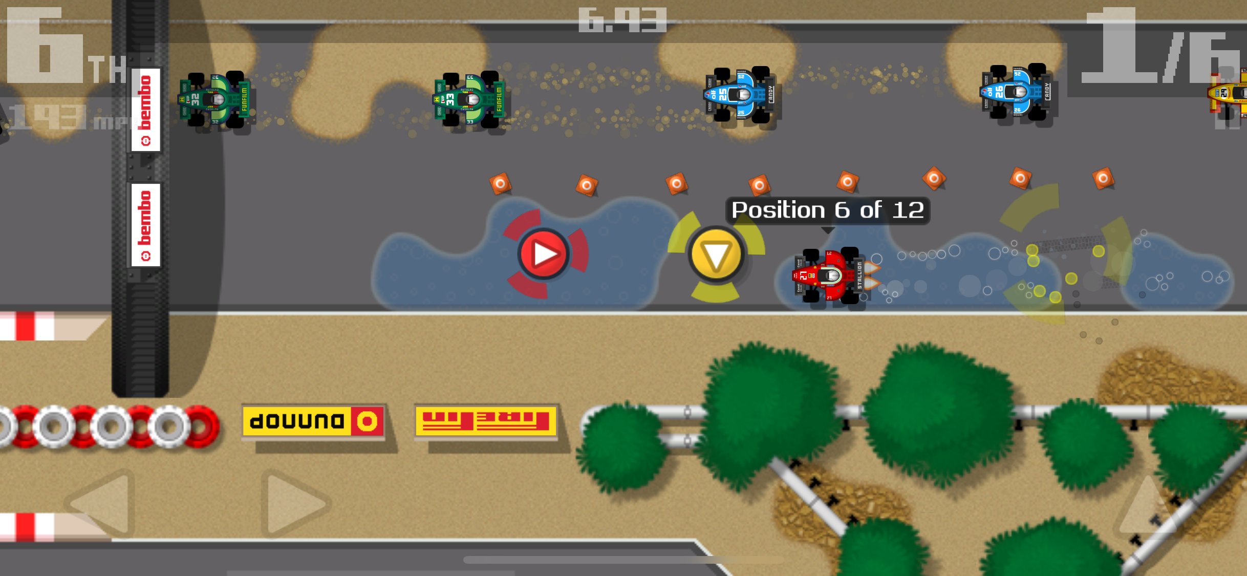 Retro Racing 2 Pro Game Screenshot
