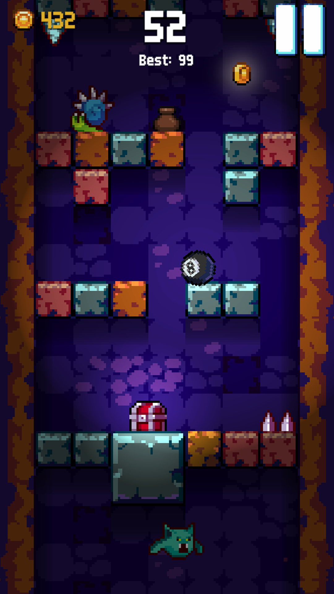 Down Hole screenshot game