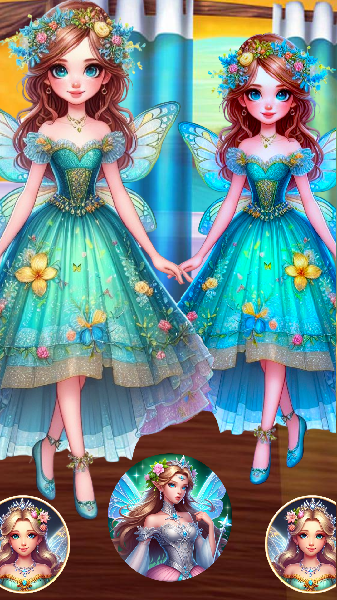 Fairy Princess Makeup Dress-up Game Screenshot
