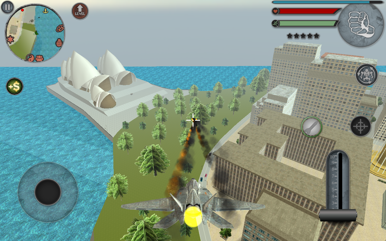 Robot Plane Game Screenshot