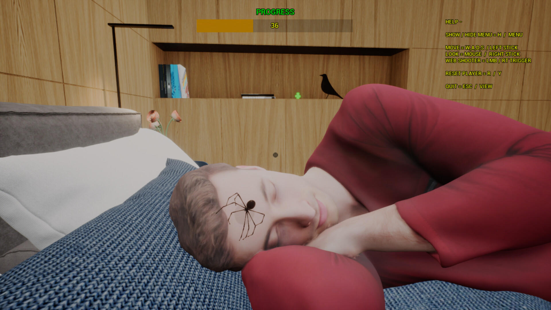 Screenshot of Multiplayer Spiders