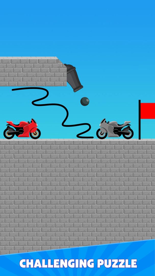 Draw Bridge Puzzle: Brain Game screenshot game
