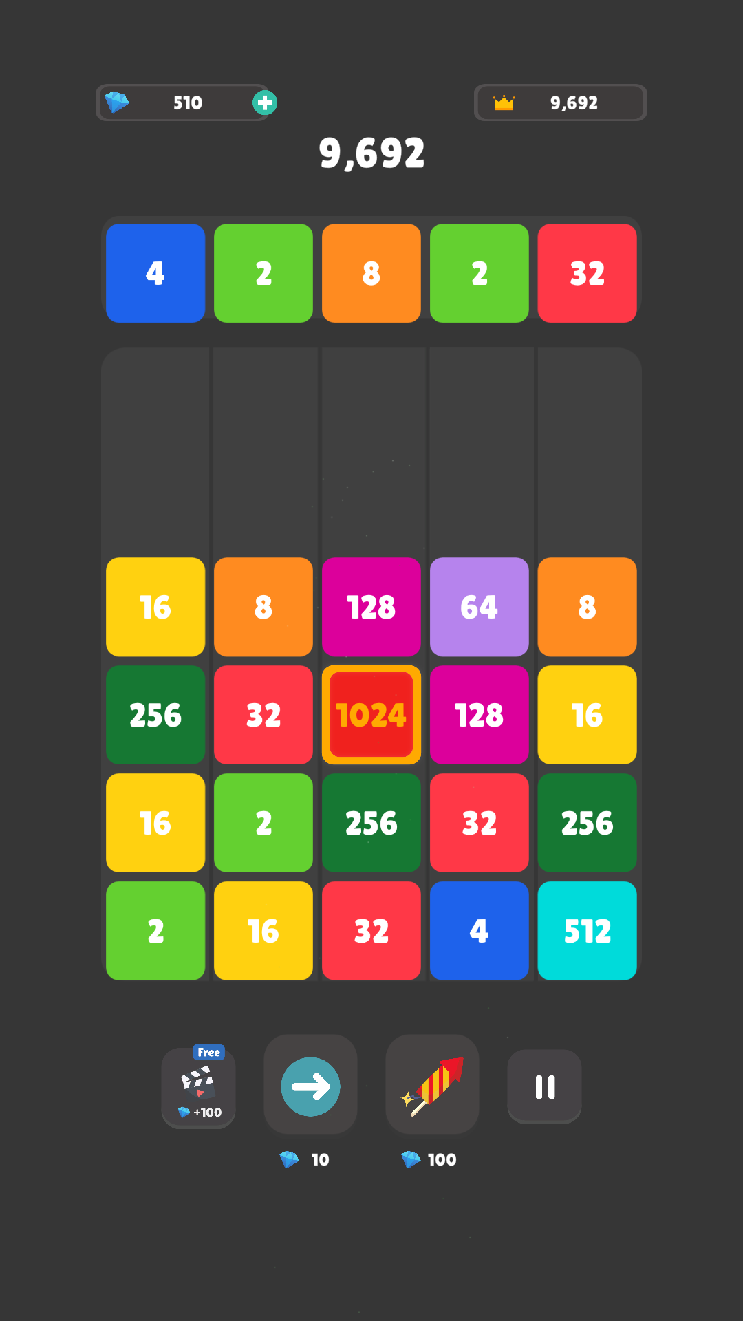 2048 Classic Merge Jogo de quebra cabeça grátis versão móvel andróide  iOS-TapTap