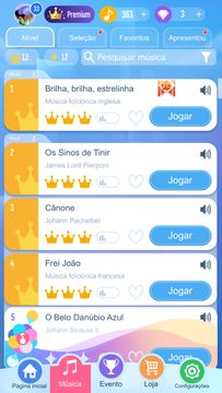 Captura de Tela do Jogo Piano Tiles 2™ - Jogo de Piano