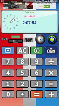 Boxing Calculator Game Screenshot