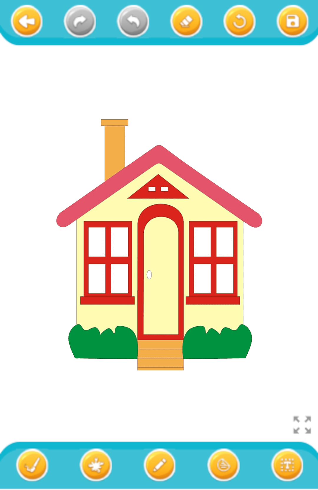 home design - coloring book ゲームのスクリーンショット