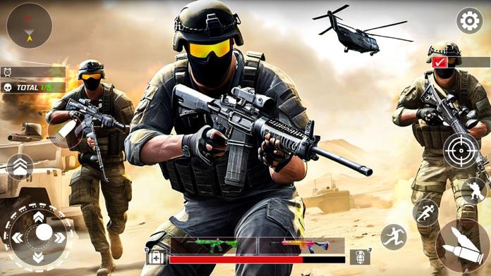 Screenshot of Modern Ops Battle Royale Games