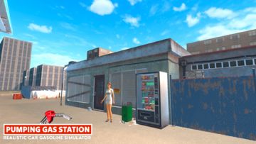 Pumping Gas Station Simulator Game Screenshot