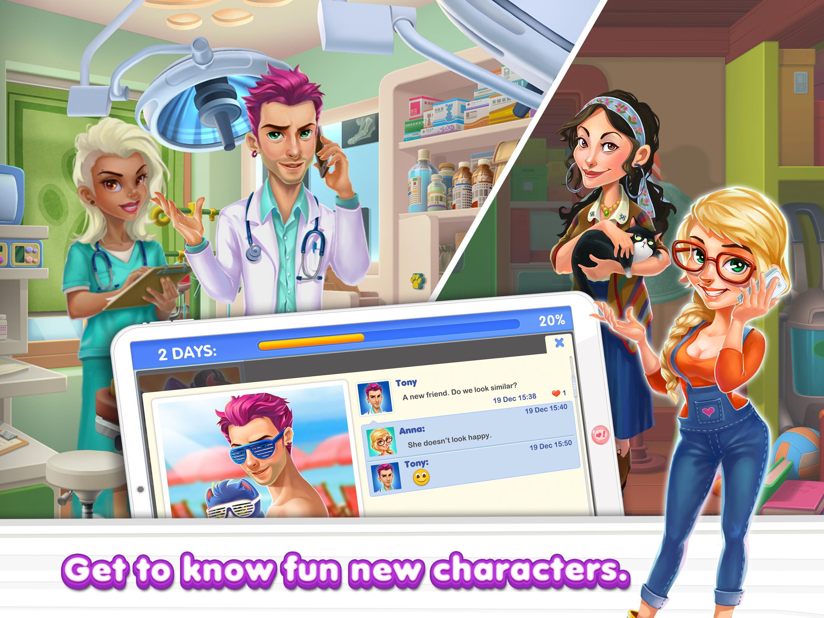 Captura de Tela do Jogo Pet Oasis