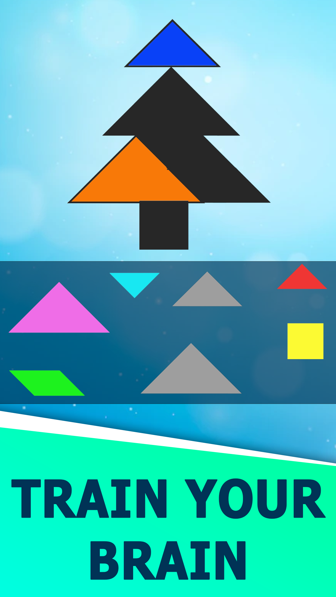 Tangram Puzzle 1000 Levels Game Screenshot